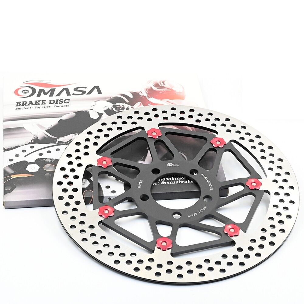 Floating Brake Rotor+Pads for KAWASAKI ZXR 400cc 1989-1990/900cc GPZ R 1990-1998