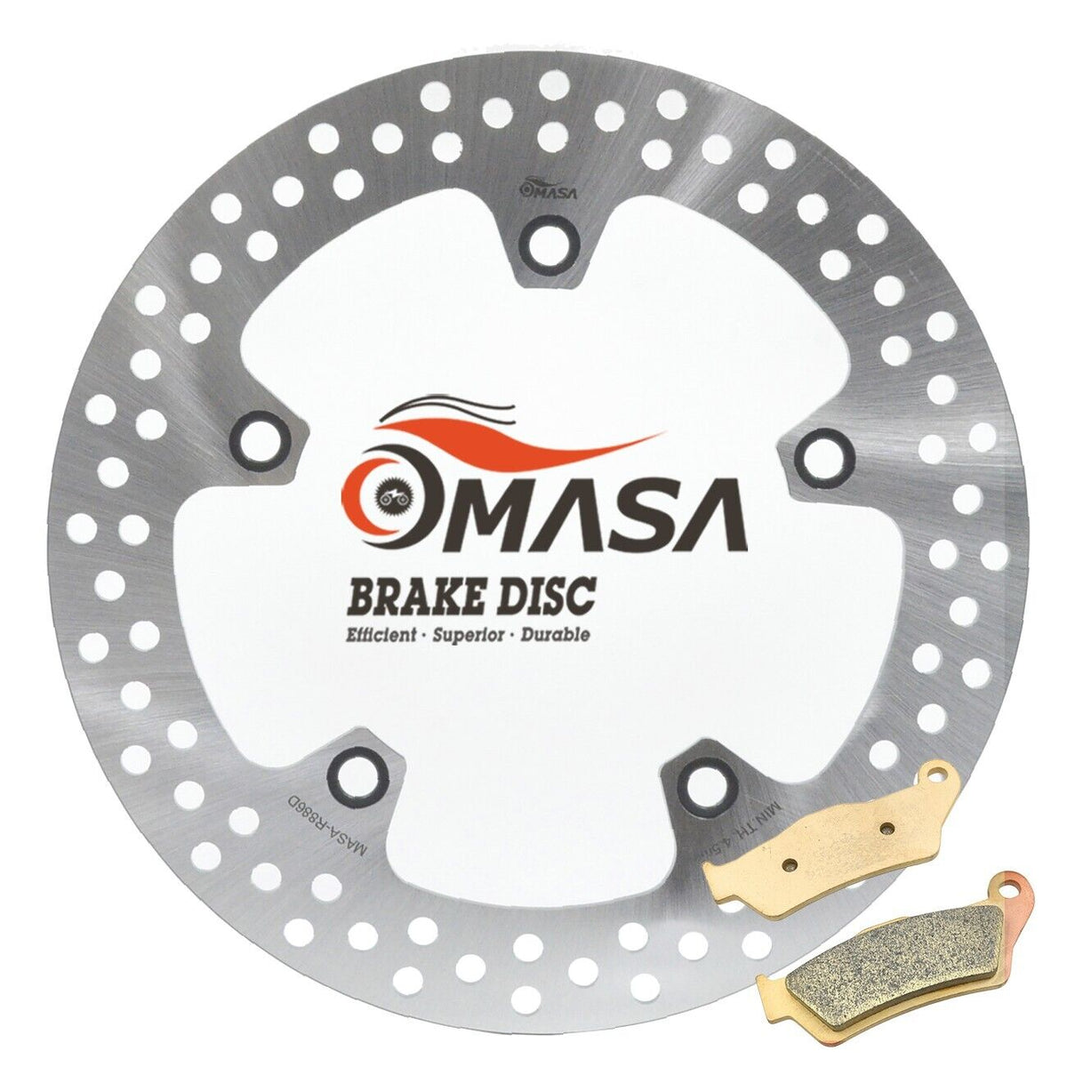 Brake Rotor+Pads for BMW R NINE T SCRAMBLER R NINE T URBAN G/S 16-21