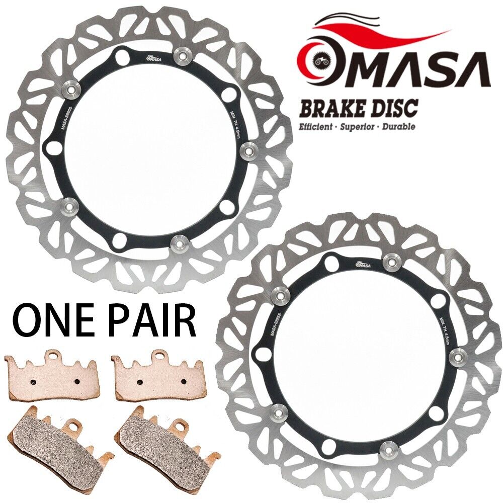 BrakeRotor+Pads for BMW R 1200 GS ADVENTURE 14 R 1200 GS ADVENTURE ABS 15-17