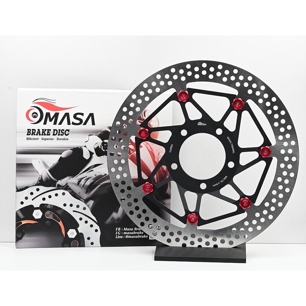 Floating Brake Rotor+Pads for TRIUMPH 1050cc SPEED TRIPLE R up to VIN 602552 14'
