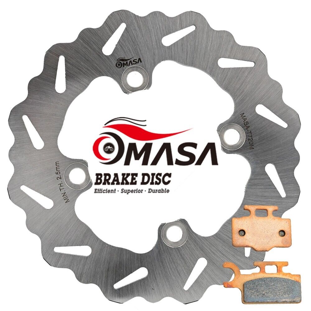 Brake Rotor+Pads for KAWASAKI  KX65  (2000-2019)   /   SUZUKI  RM65  (2003-2005)