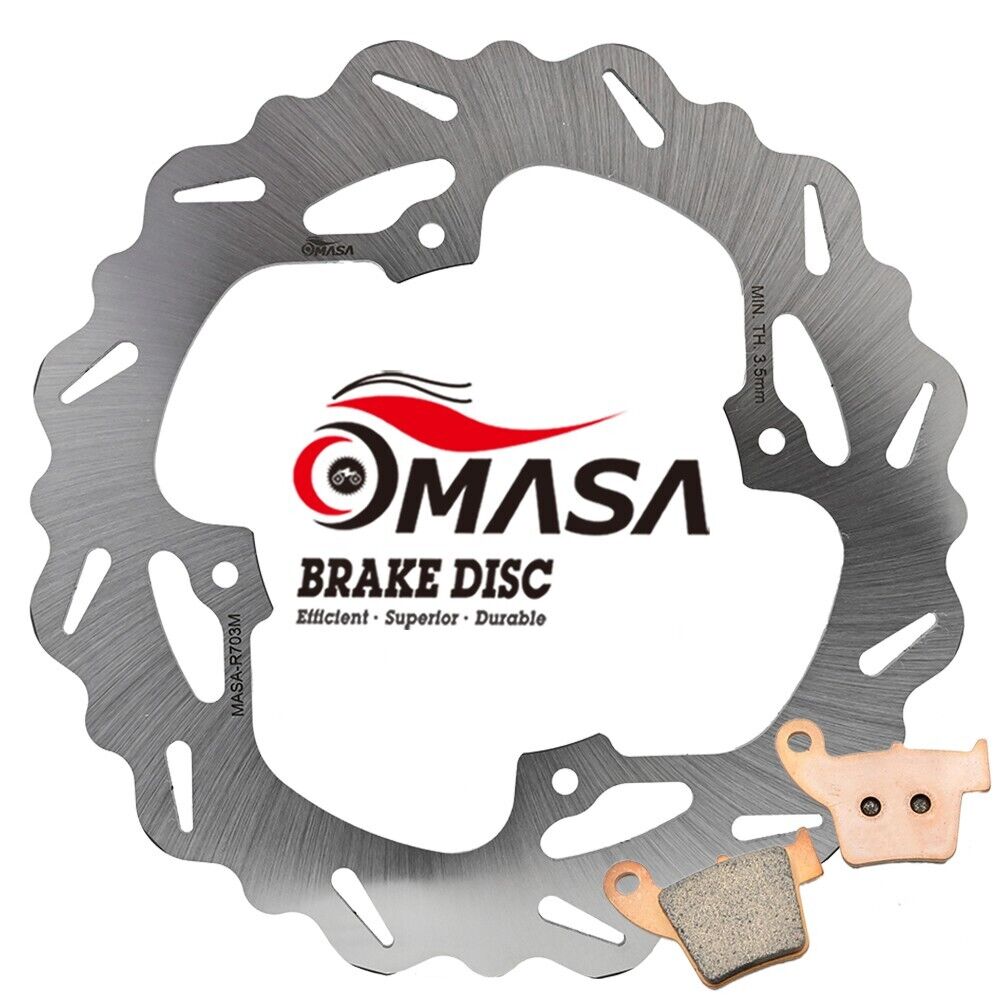 Brake Rotor+Pads for  HONDA-HM CRE X250(04-09)  CRF R250(08-13) CRM F 500 X(11')