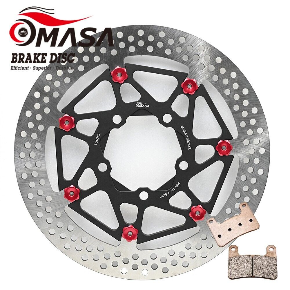 Floating Brake Rotor+Pads for KAWASAKI Z1000 SX/Z 1000 SX ABS 1000cc 2011-2019