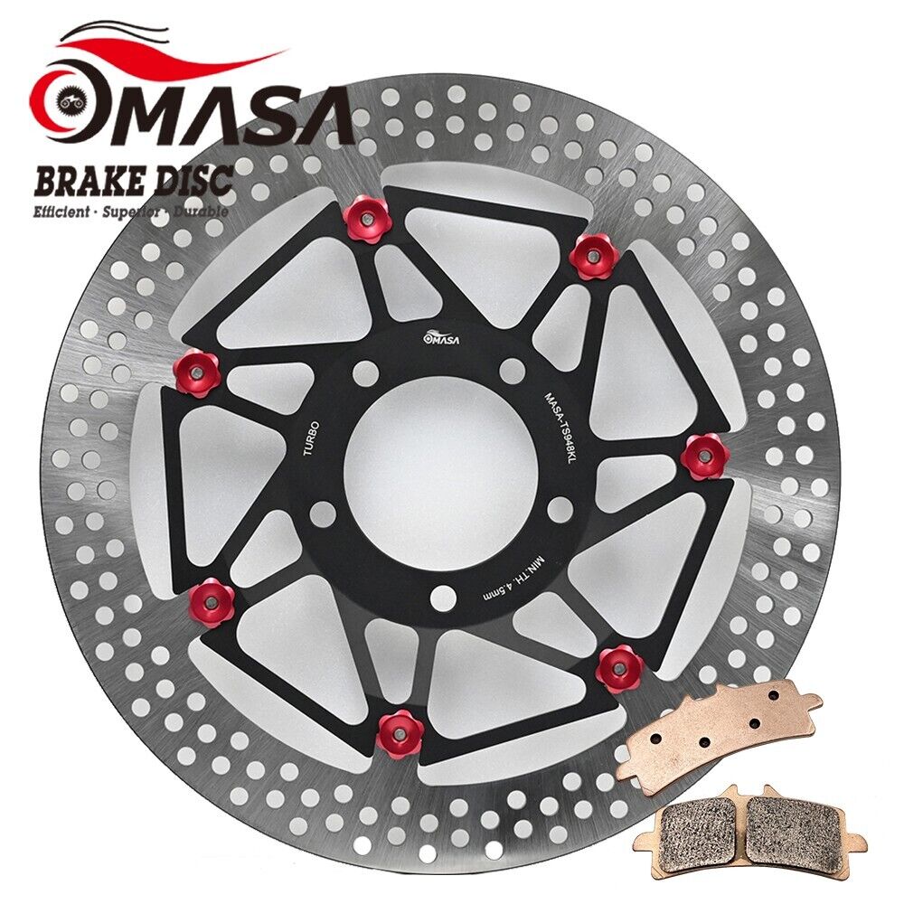 Floating Brake Rotor+Pads for TRIUMPH 1050ccSPEED TRIPLE R ABS up to VIN 602552