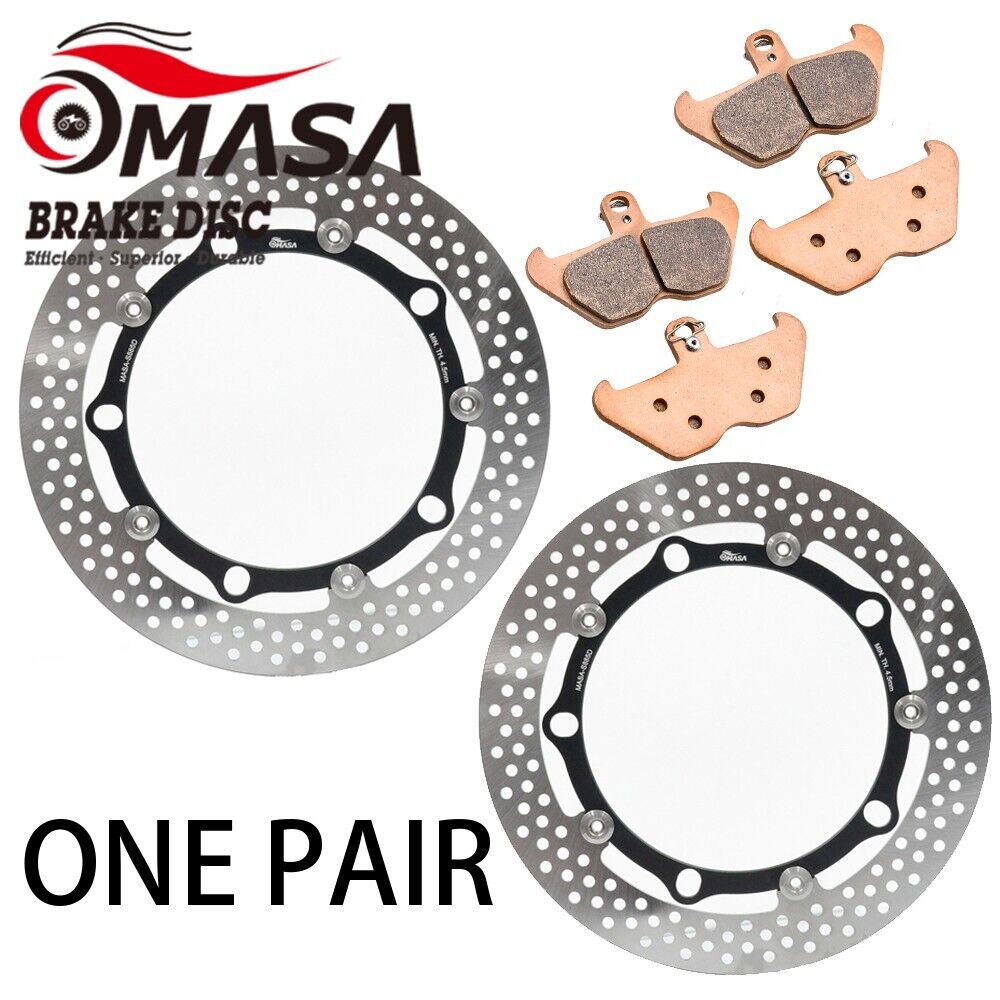 Brake Rotor+Pads for BMW R 1100 S 98-20 R 1150 GS 19-01 K 1200 LT 19-00