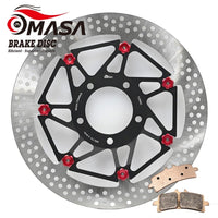 Floating Brake Rotor+Pads for TRIUMPH 1050ccSPEED TRIPLE R ABS up to VIN 602552