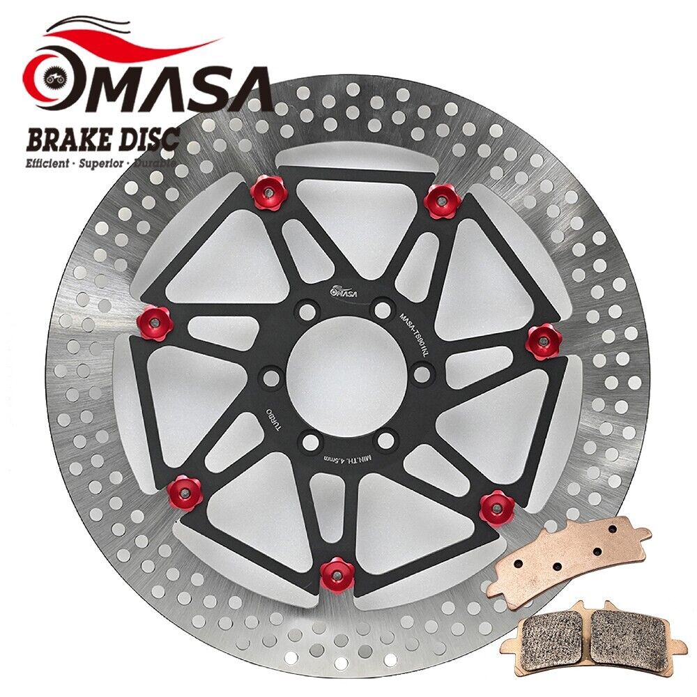Floating Brake Rotor+Pads for  KTM  1190cc  RC8 2008-2011 / RC8 R 2010-2015