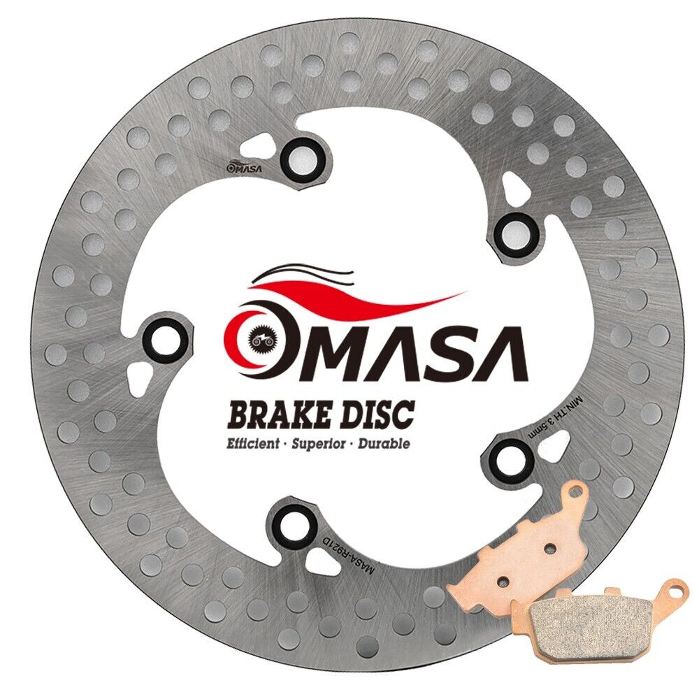 Brake Rotor+Pads for SUZUKI GLADIUS GLADIUS ABS 09-14 SV ABS 16-22 SV X ABS18-19