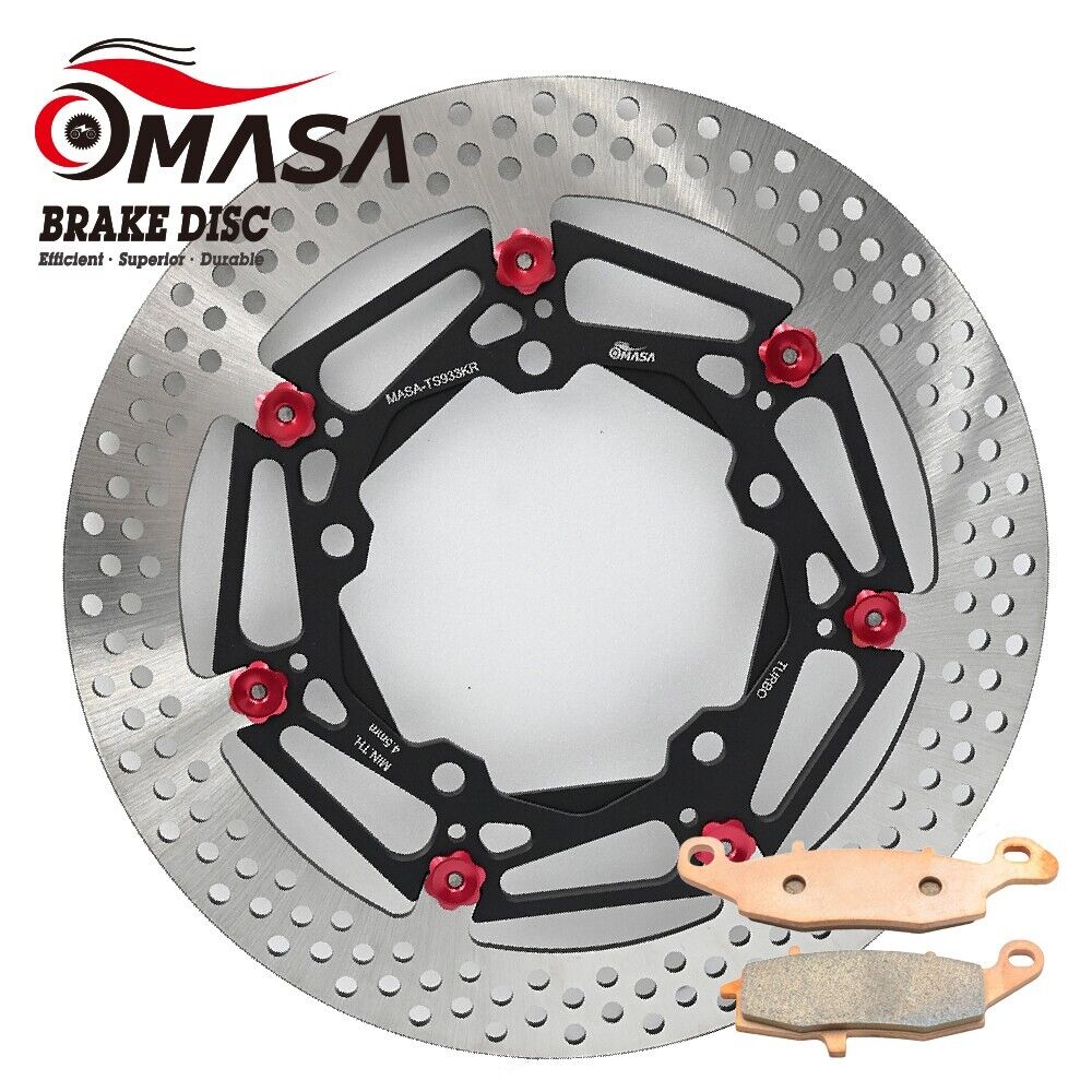 Floating Brake Rotor+Pads for SUZUKI  750cc  GSR 2011-2014 / GSR ABS 20011-2016