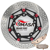 Floating Brake Rotor+Pads for SUZUKI  750cc  GSR 2011-2014 / GSR ABS 20011-2016