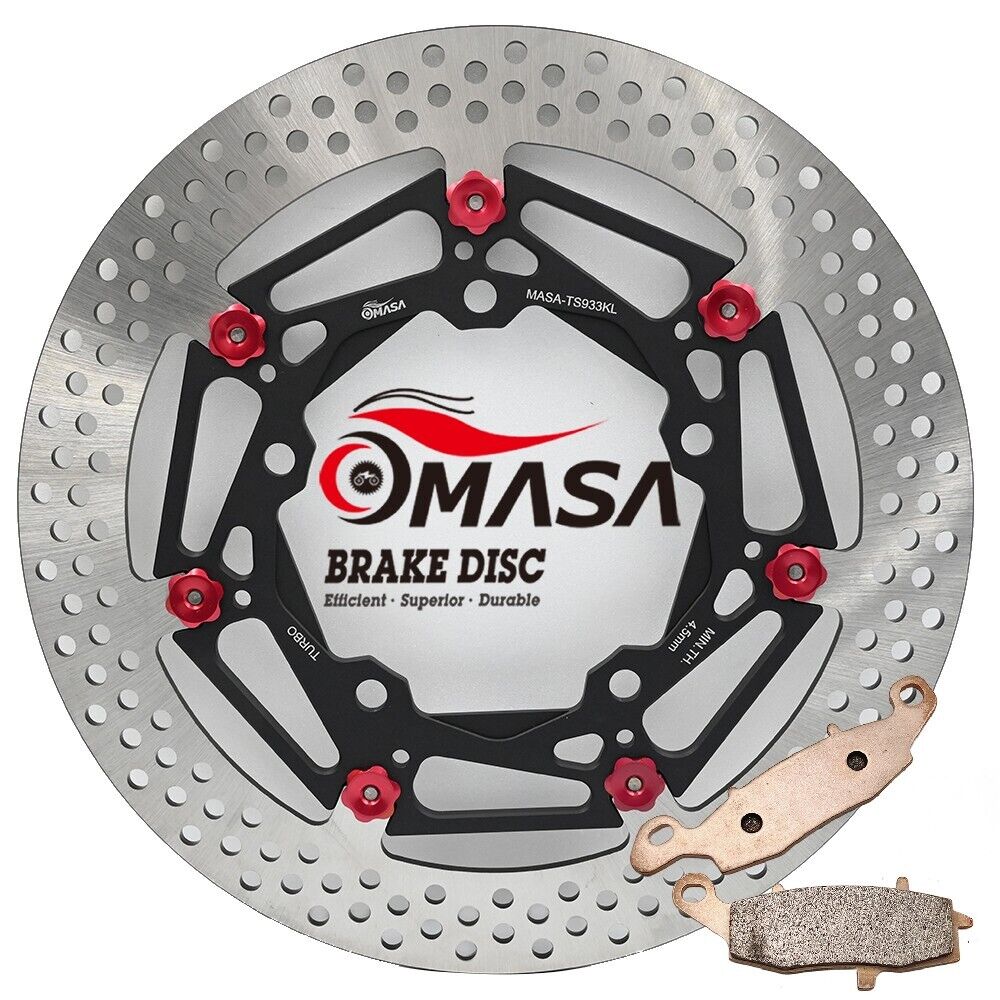 Floating Brake Rotor+Pads for SUZUKI  750cc  GSR 2011-2014 / GSR ABS 20011-2016