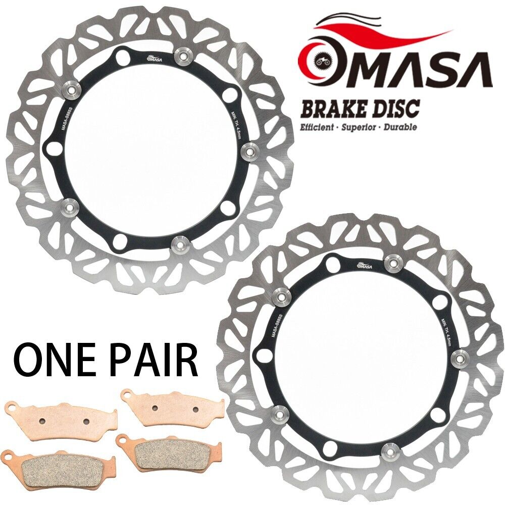 BrakeRotor+Pads for BMW F 750 GS ABS F 850 GS ABS 19-22