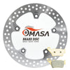 Brake Rotor+Pads for BMW F 800 GS ADVENTURE ABS F 800 GT ABS 800 2013-2020