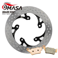 Brake Rotor+Pads for APRILIA CAPONORD 1200 13-17 CAPONORD RALLY ABS 1200 15-17