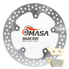 Brake Rotor+Pads for BMW F850 GS ADVENTURE ABS 19-22 F 900 R F 900 XR 20-21